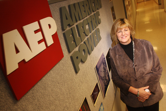 Karen Sloneker, Director of Customer Services and Marketing for AEP Ohio. Photos Ben French