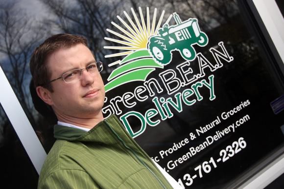 John Freeland, General Manager of Green B.E.A.N. Delivery in Cincinnati. Photos Ben French