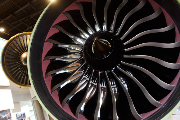 GE Aviation's GE90 Engine. Photo | Ben French