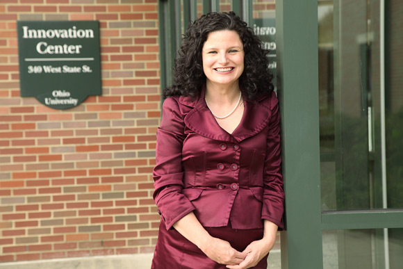 Jennifer Simon, Director of the Ohio University Innovation Center.