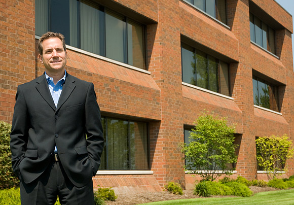 Jon Snyder of Neuros Medical in Willoughby, OH. Photo | Bob Perkoski