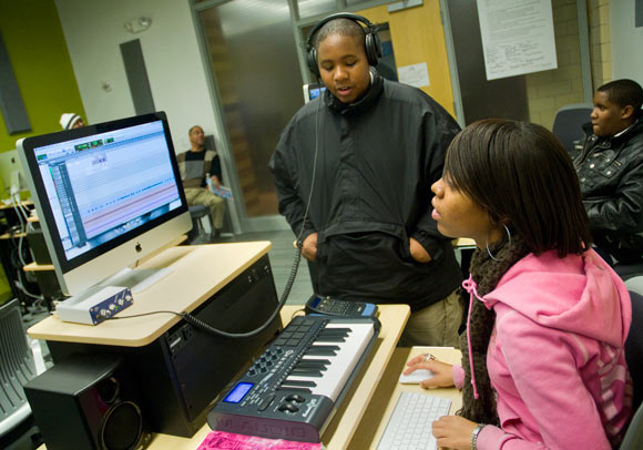 Newbridge Center for Arts and Technology, Cleveland. Photos Bob Perkoski