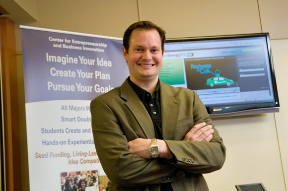 Craig Zamary, founder of green energy tv. Photo | Bob Perkoski