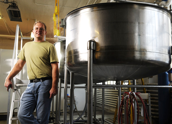 Matt Chappel of Indigo Imp Brewery in Cleveland. Photos Jamie Janos