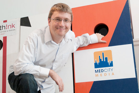 Chris Seper, president of Clevelands MedCity Media. Photos Bob Perkoski