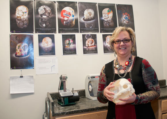 Cynthia M. Brogan, CEO of OsteoSymbionics. Cleveland, OH. Photos Bob Perkoski