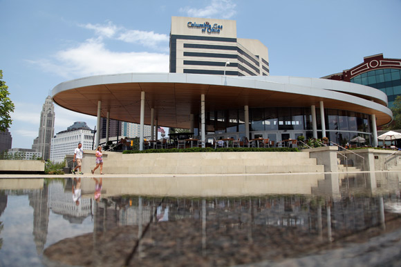 Scioto Mile in Columbus. Photos Ben French