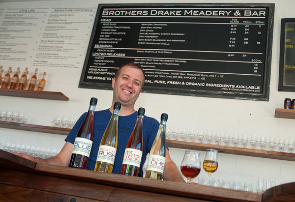 Eric Allen of Brothers Drake Meadery & Bar in Columbus, Ohio
